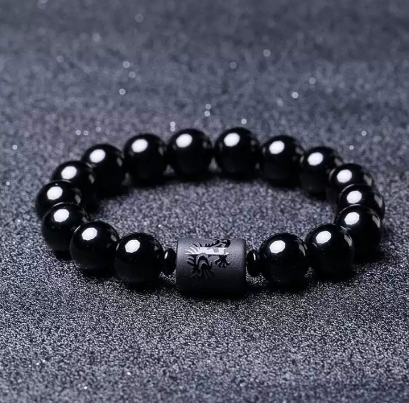 Black Obsidian Bracelet