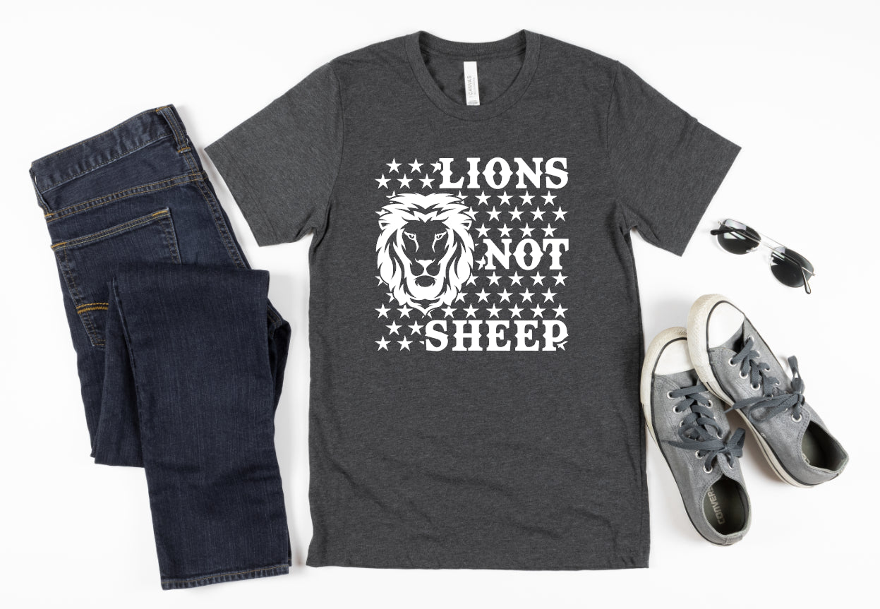 Lions Not Sheep tshirt